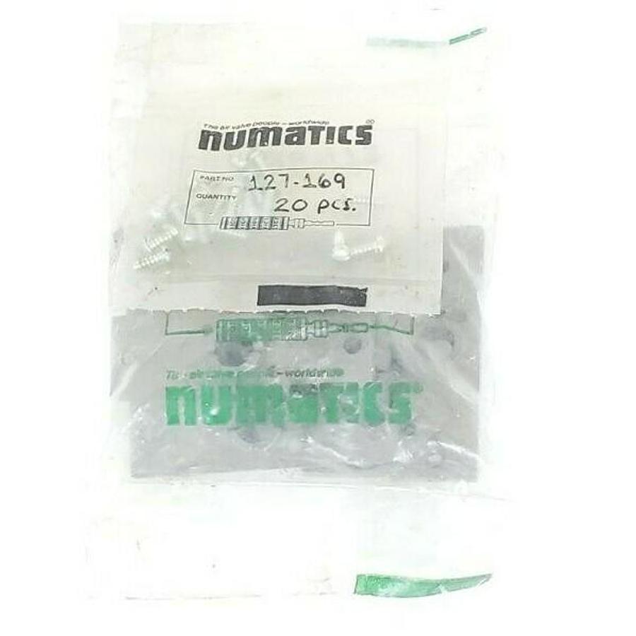 Used LOT OF 10 NEW NUMATICS 138113 MOUNTING BRACKETS 138-113