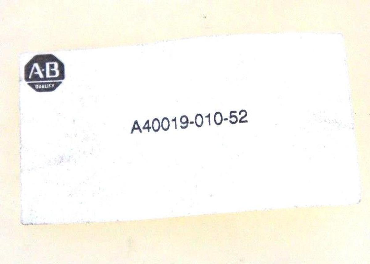 Used NEW ALLEN BRADLEY A40019-010-52 BRACKET ASSEMBLY A4001901052