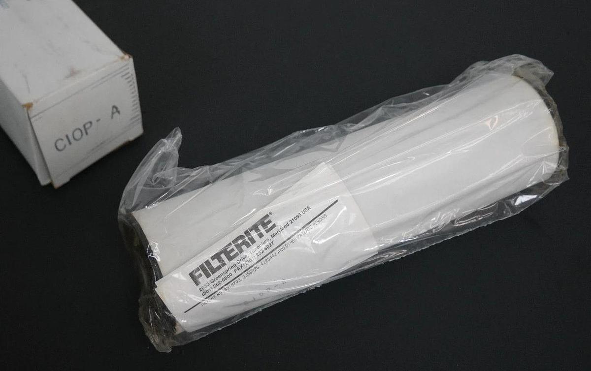 Used LOT OF 9 NIB FILTERITE C10P-A WATER FILTERS C10PA