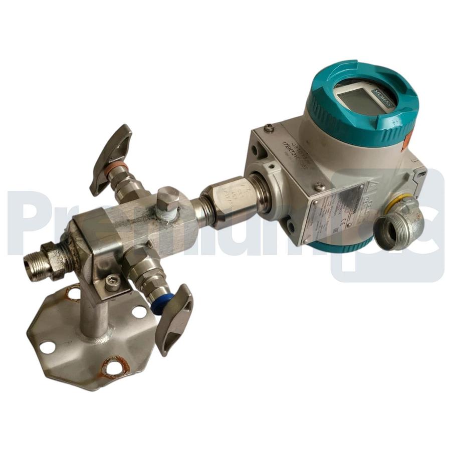 Used Siemens 7MF4033-1AA10-1AC7-Z SITRANS P DS III Pressure Transmitter + 7MF9011-4FA