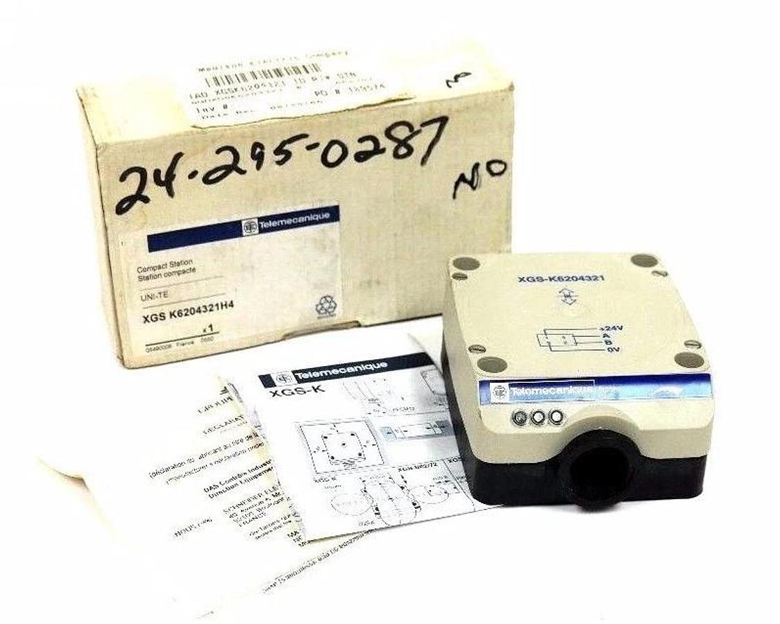 Used NIB TELEMECANIQUE XGS-K6204321H4 INDUCTEL COMPACT STATION SENSOR XGSK6204321H4