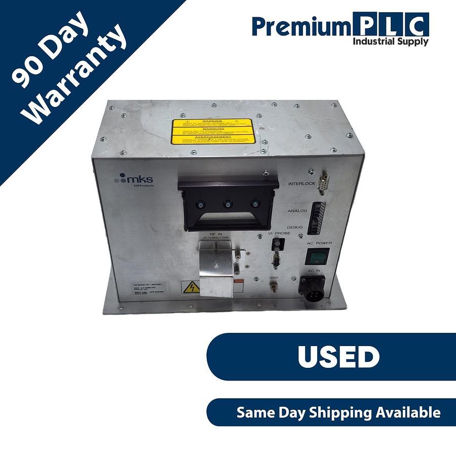 Used MKS ENI MODEL: S-03-199 (MWJ-2527) RF UNIT MWJ2527