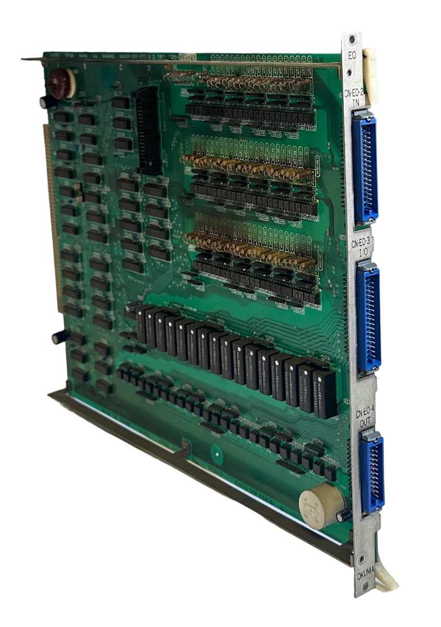 Used OKUMA E4809-032-452-B / 1911-1120-31-143 OPUS 5000 EC BOARD