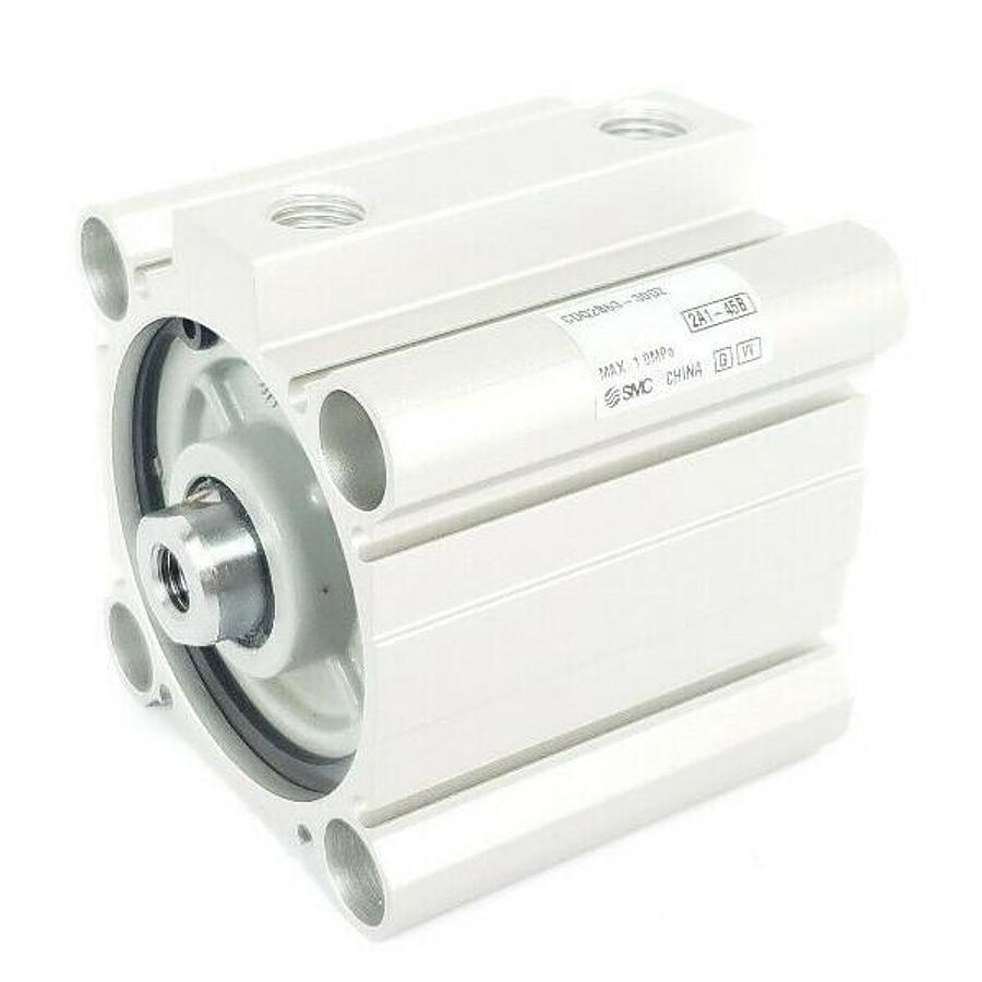 Used NEW SMC CDQ2B63-30DZ COMPACT AIR CYLINDER CDQ2B6330DZ, 2A1-45B, MAX. 1.0MPa