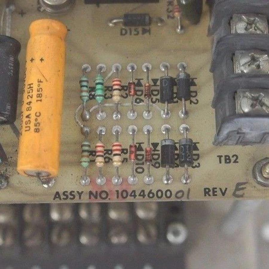 Used BOSTON FINCOR 104459901 REV-C FIELD REGULATOR CONTROL ASSY NO: 104460001 REV. E