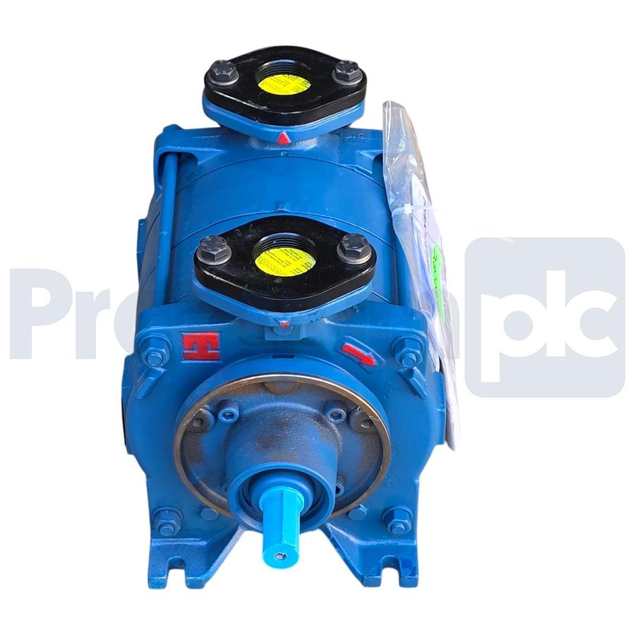 Used Travaini SIHI TRHE-40-110/C-M/RX 2-Stage Vacuum Pump SS316 Steris P86130040F NEW