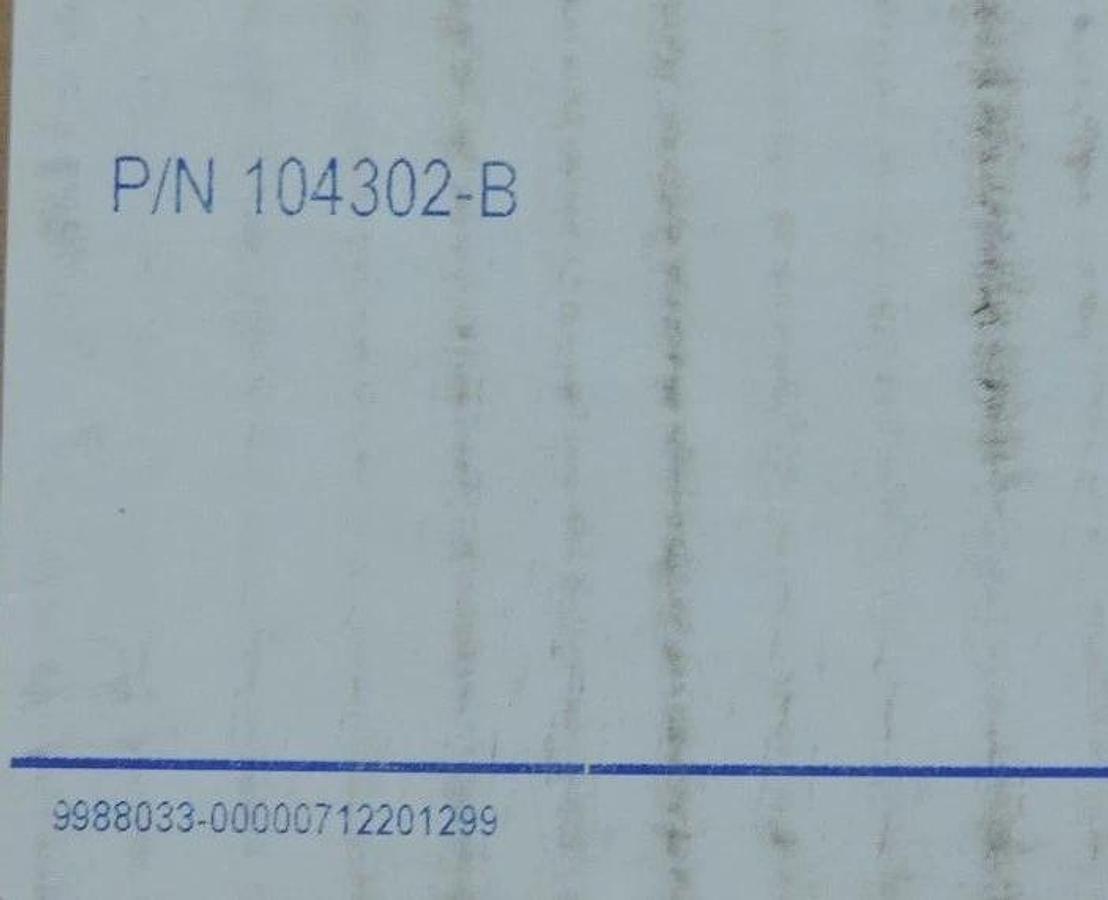 NIB INDUSTRIAL HYDRAULIC FILTER P/N: 104302-B