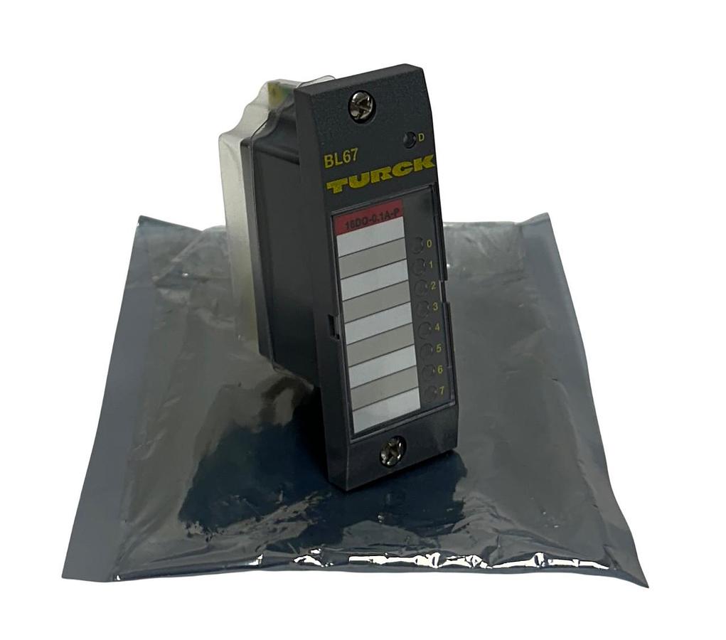 TURCK BL67-16DO-0.1A-P / BL6716DO01AP DIGITAL OUTPUT MODULE BL67 6827221 NSNP