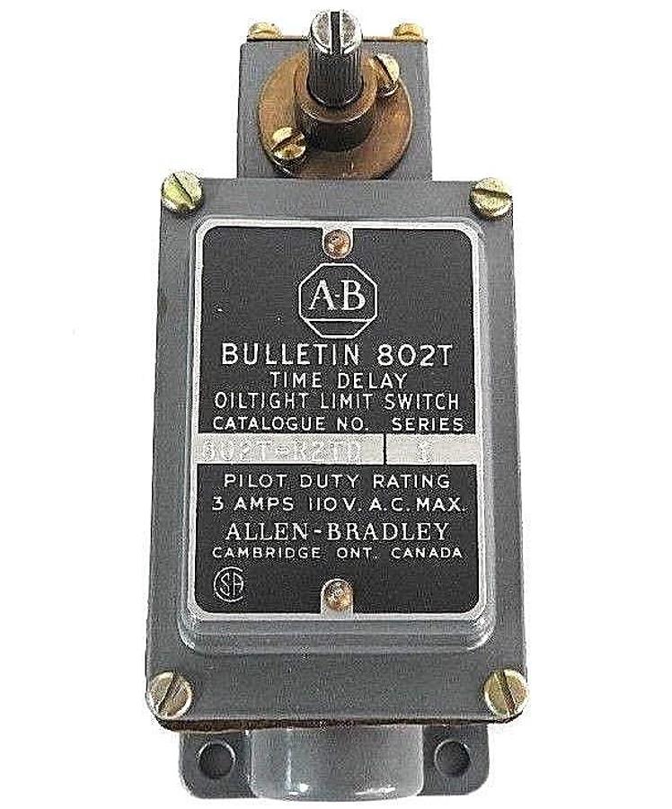 NIB ALLEN BRADLEY 802T-R2TD SER. 1 LIMIT SWITCH W/ Z-24811 OPERATING HEAD