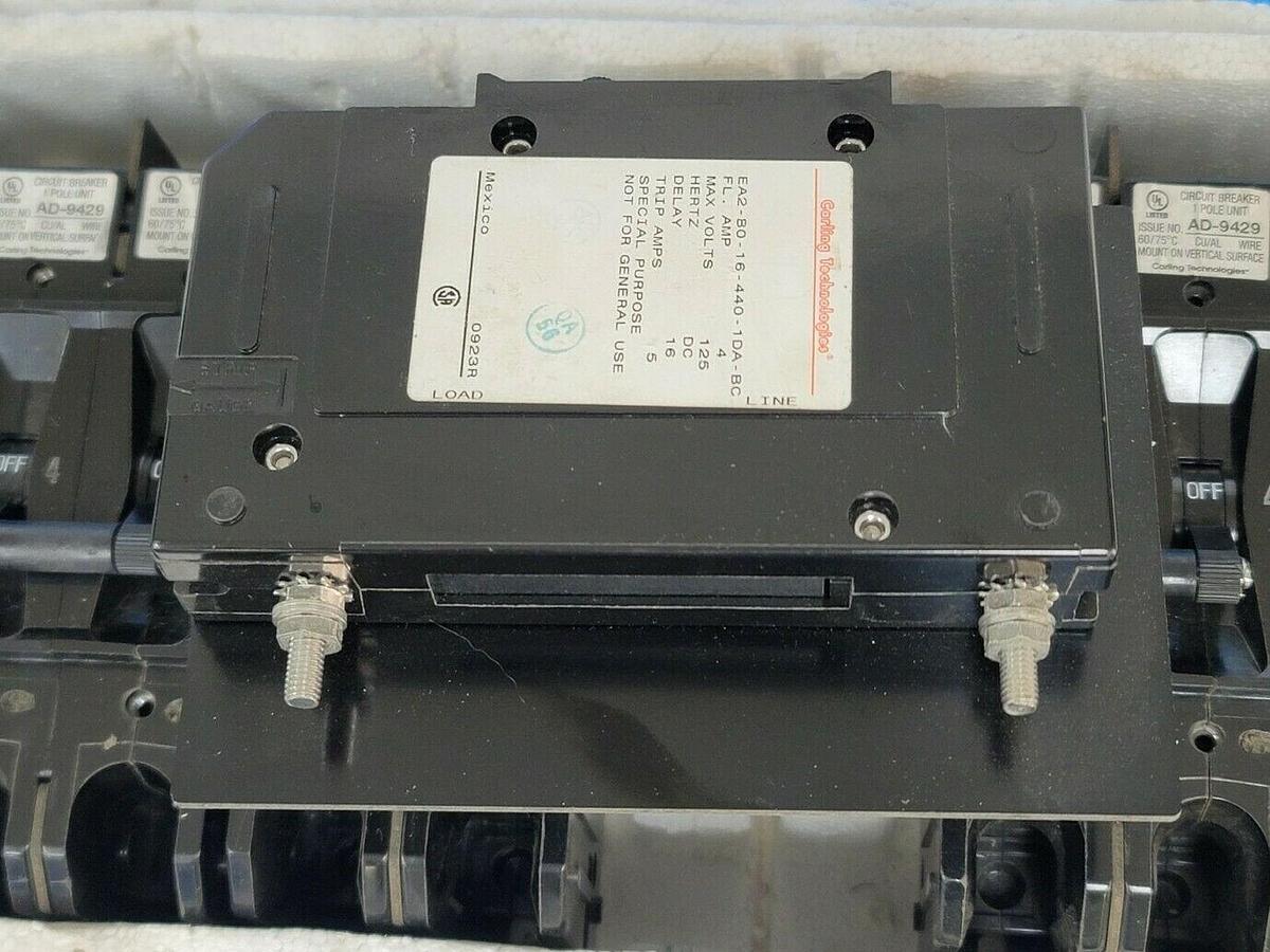 Used 6 NEW CARLING TECHNOLOGIES EA2-B0-16-440-1DA-BC CIRCUIT BREAKERS EA2B0164401DABC
