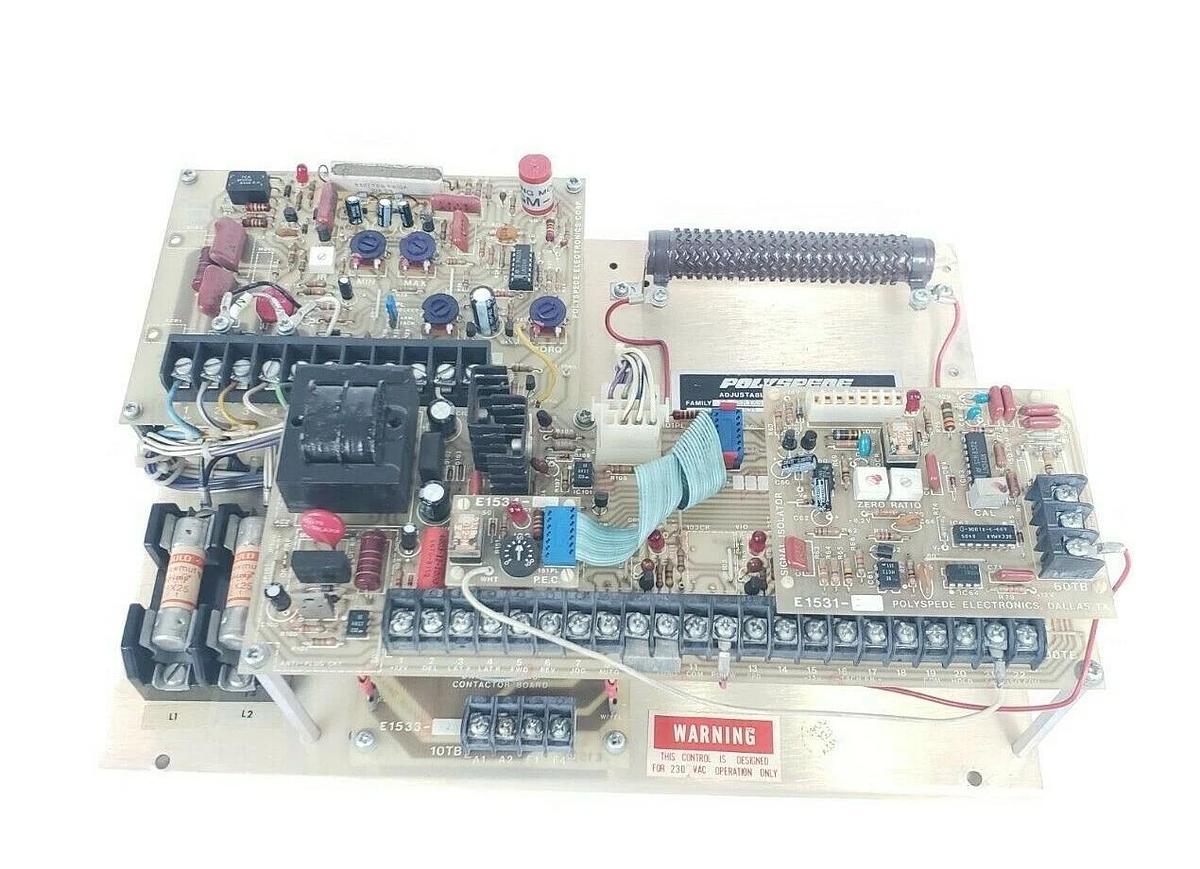 Used POLYSPEDE RSC-101 SC SERIES D.C. DRIVE RSC101
