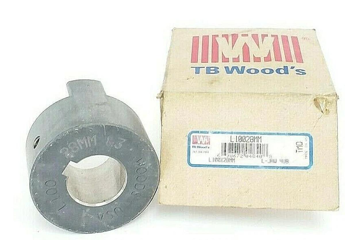 NIB TB WOODS L10028MM JAW COUPLING L100X28MM