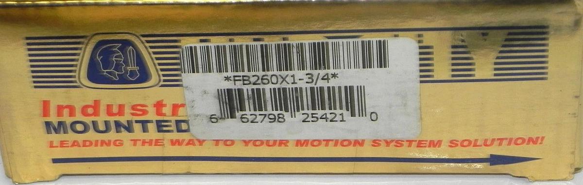 Used NIB HUB CITY FB260X1-3/4 FLANGE BLOCK FB260X134