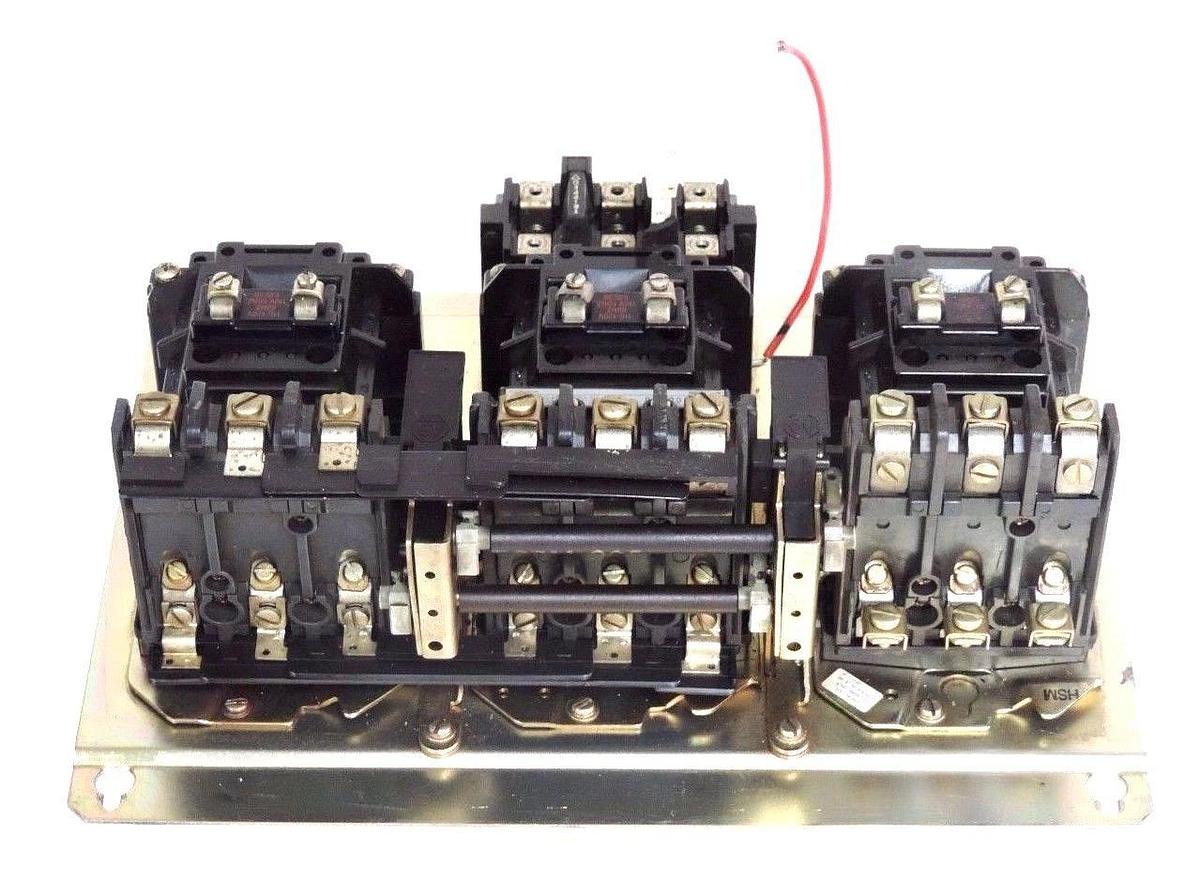 Used ALLEN BRADLEY 1000-NX163 SER. A STARTER 600VAC., 500-BOD930 SER. B, CB236 COILS