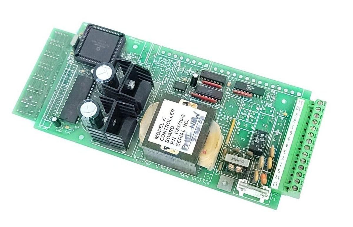 Used PFENING KAIF DIGITAL C53710-3 MODEL K CONTROLLER BOARD REV: C-8-99 C537103