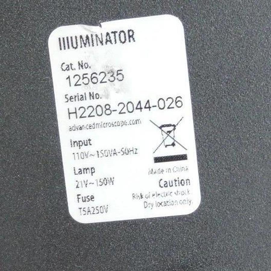 Used FISHER SCIENTIFIC 1256235 ILLUMINATOR FIBER OPTIC LIGHT SOURCE