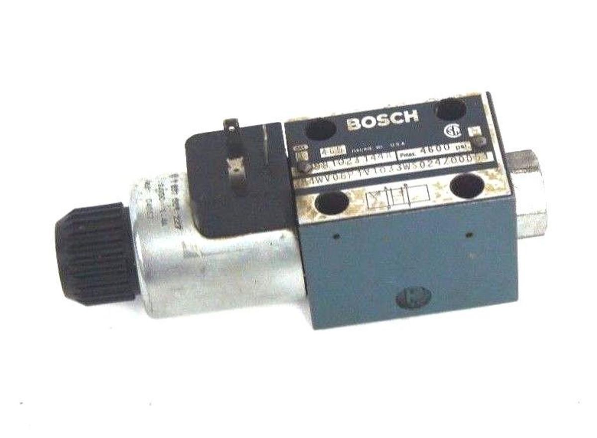 Used BOSCH 9810231448 REXROTH DIRECTIONAL CONTROL VALVE 81WV06P1V1033WS024/00D51