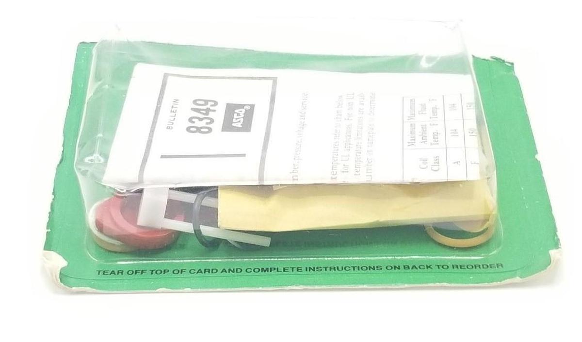 Used NEW ASCO RED-HAT 160-929 VALVE REPAIR KIT 8349 1,2,3,4,5,6,7,8,9,10,11,12 AC
