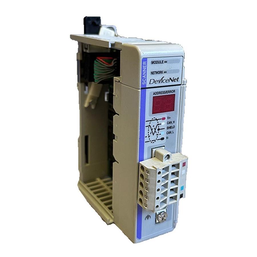 Used ALLEN BRADLEY 1769-SDN /B Compact I/O DeviceNet SCANNER MODULE F/W. 2.2 1769SDN
