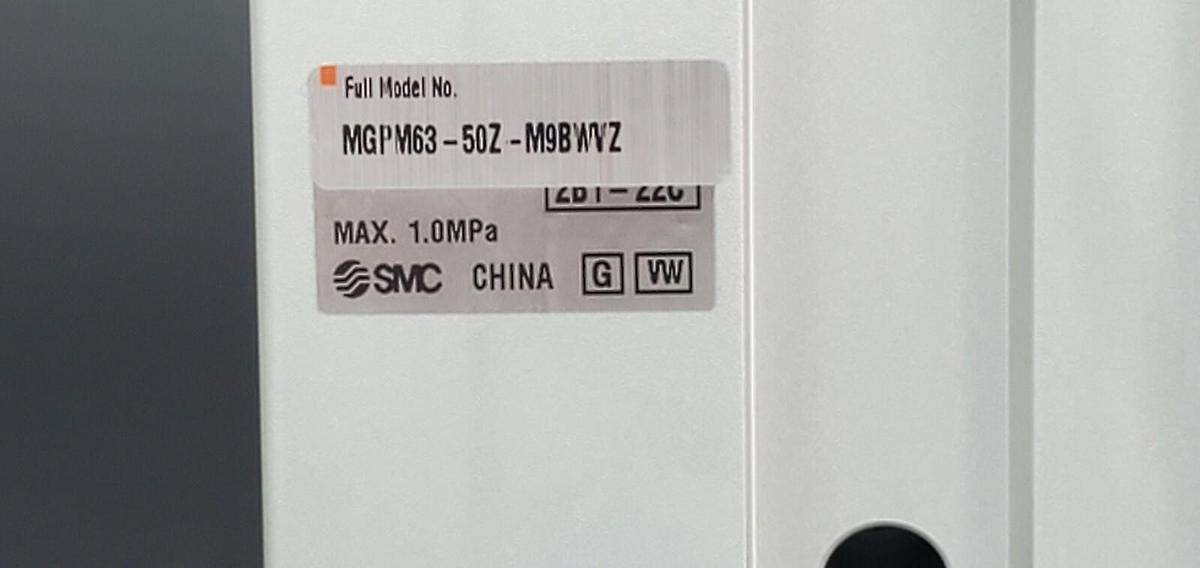 Used NEW SMC MGPM63-50Z-M9BWVZ MGP-Z SERIES CYLINDER MGPM6350ZM9BWVZ MAX. 1.0MPa