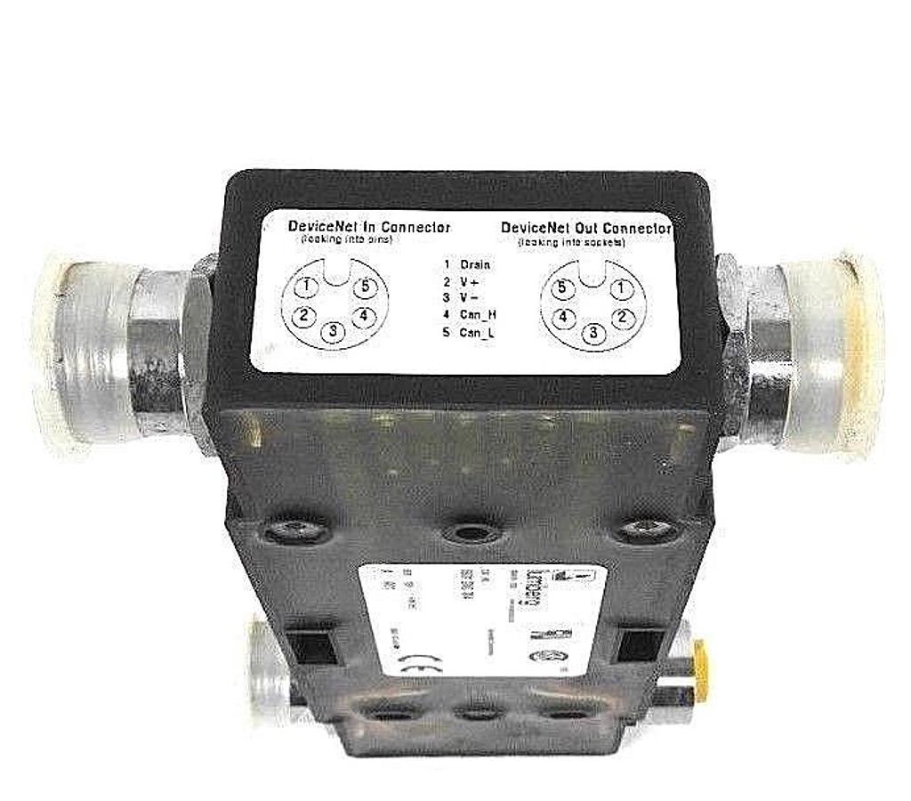 Used LUMBERG 0931 DNC 304 DEVICENET CONNECTOR SER A, REV A01, 0931DNC304