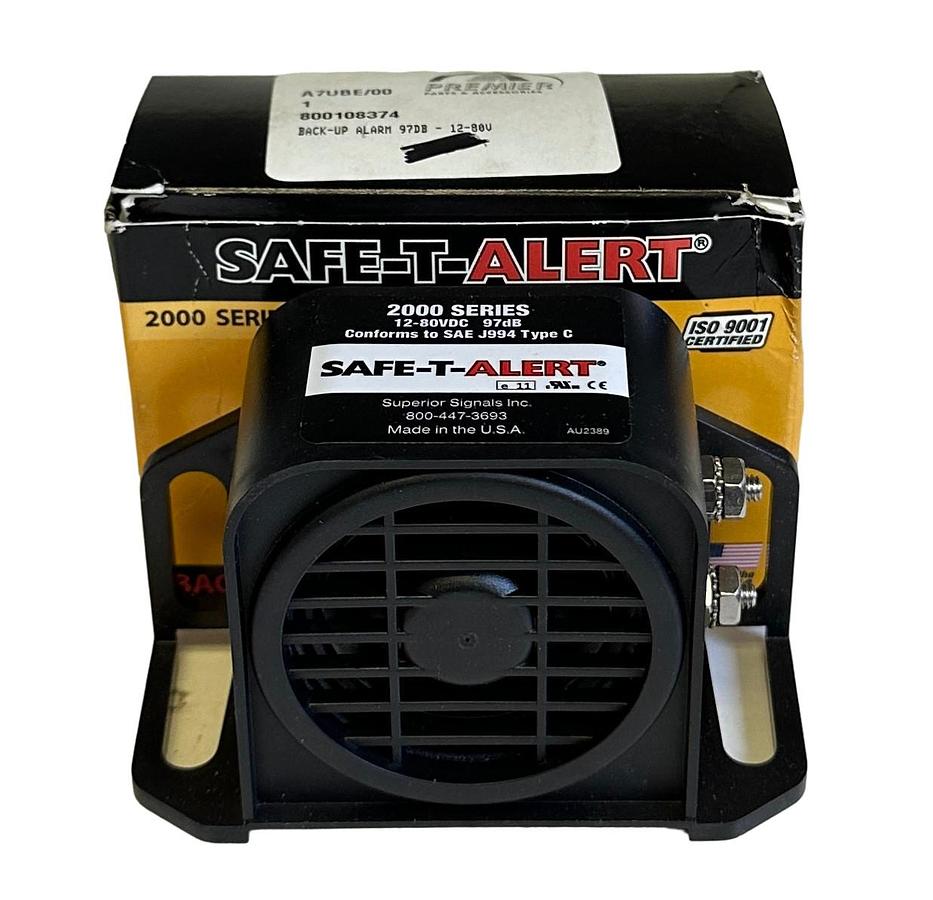 NEW PREMIER SAFE-T-ALERT 800108374 OEM BACK-UP ALARM 97DB 12-80V FOR FORKLIFT