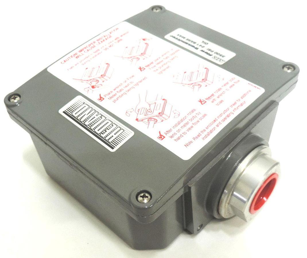 NIB HEDLAND H701A-030-MR FLOW METER 3/4" NPT OIL 30GPM, MR FLOW TRANSMITTER
