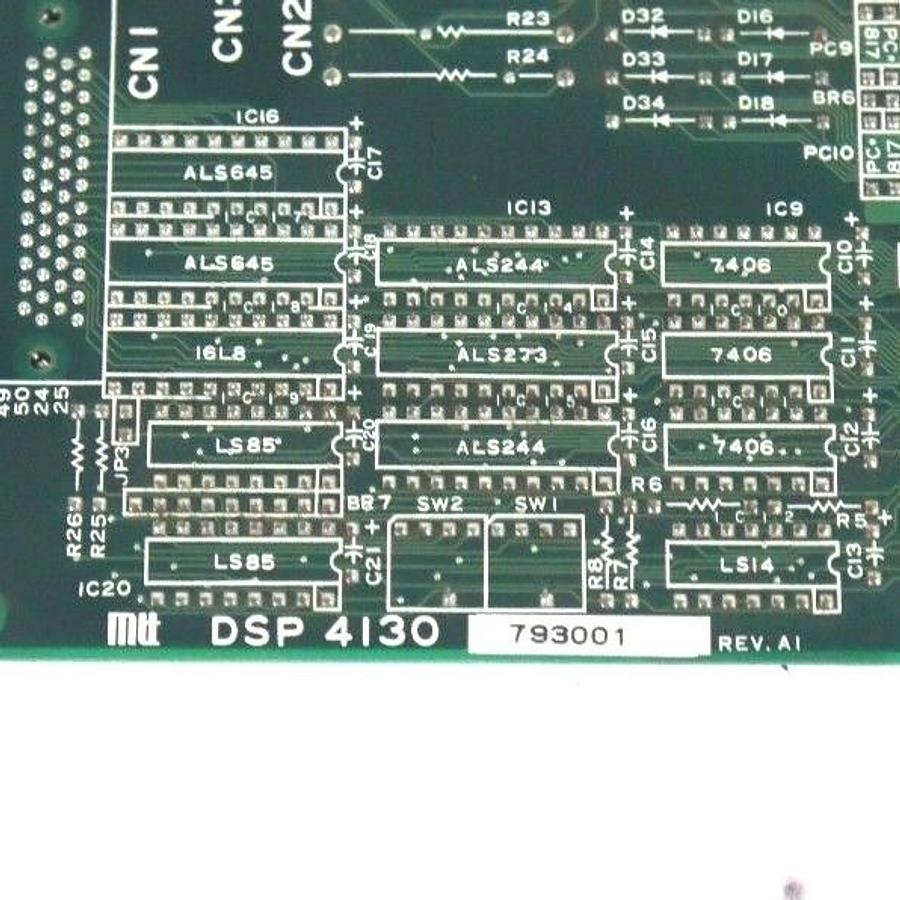 Used MTT INC. DI01616 BOARD DSP4130 793001 REV. A1