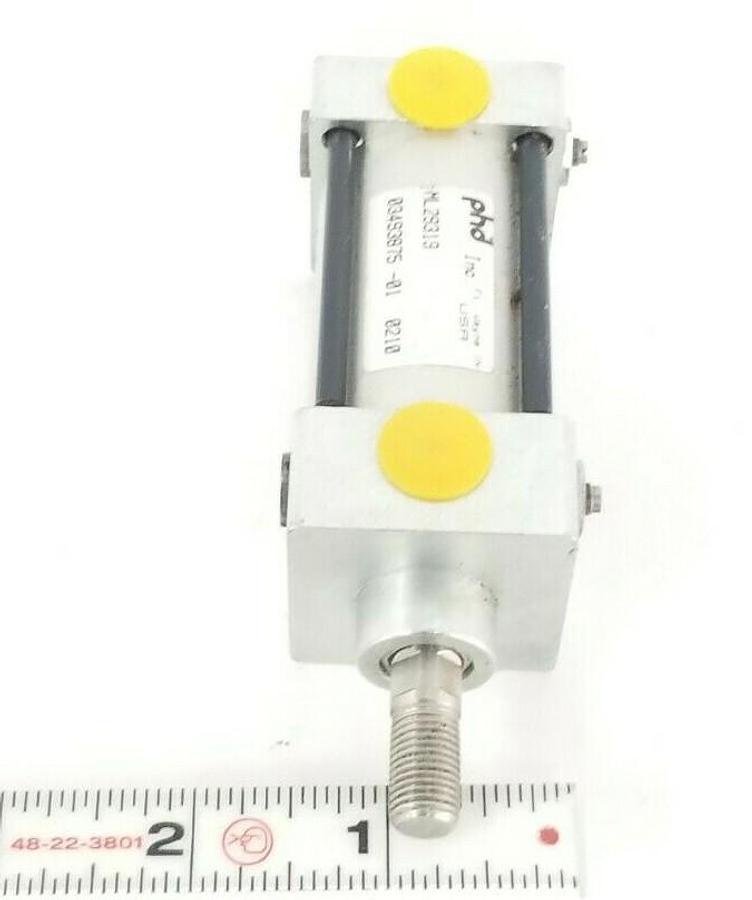 Used NEW PHD INC. ML29319 PNEUMATIC CYLINDER 03493875-01 1500PSI 0349387501