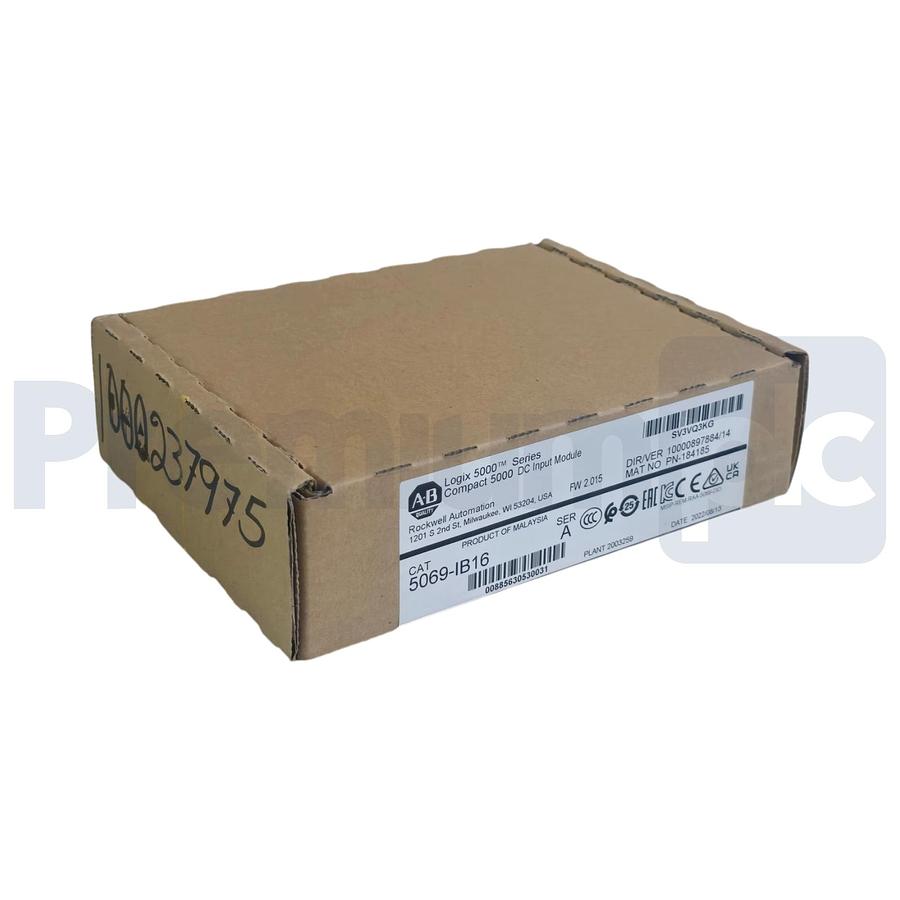 Used Sealed Pre-Owned Allen Bradley 5069-IB16 /A Compact 5000 16-Pt DC Input Module