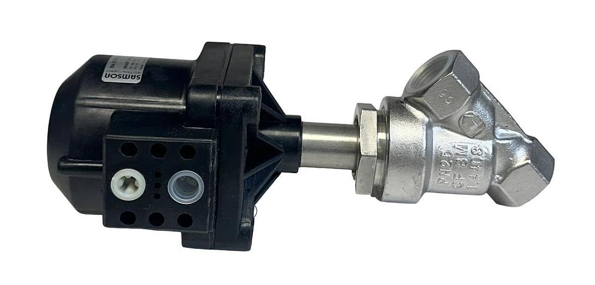 SAMSON 584.20.75.1.3.170 / 2804287 ANGLE SEAT VALVE 2/2 WAY PNEUMATIC NSMP