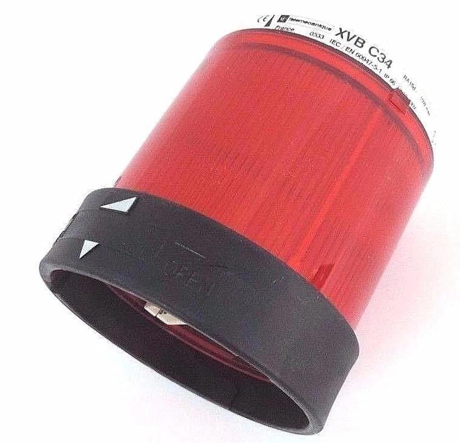 Used NIB TELEMECANIQUE XVBC34 RED STEADY UNIT XVB C34