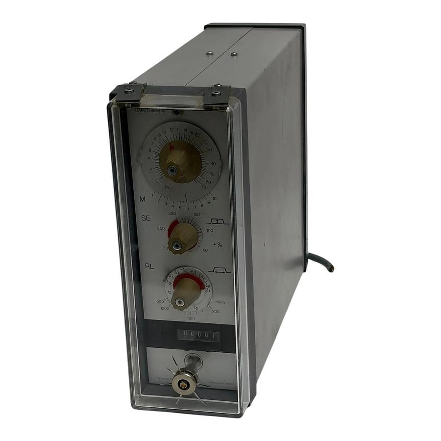 Used Zellweger Uster UAM/C-SGS 10 Textile Yarn Clearer Controller 36V - For Parts