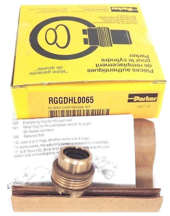 Used NIB PARKER RGGDHL0065 CLAND CARTRIDGE KIT