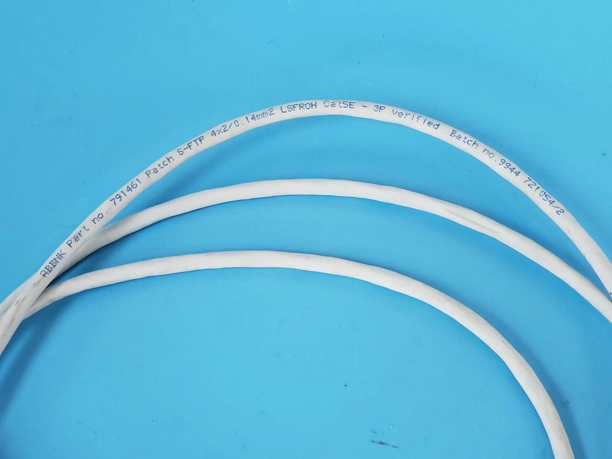 NEW DRAKA ABBNK 791461 PATCH S-FTP 4x2/0.14mm2 LSFROH CATSE CABLE 721054/2