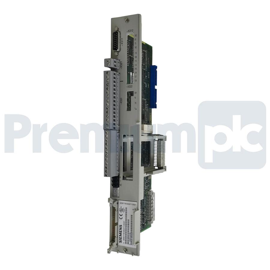 Siemens 6SN1118-0AA11-0AA1 SIMODRIVE 611 Standard Control Unit 1-Axis Ver. C NEW