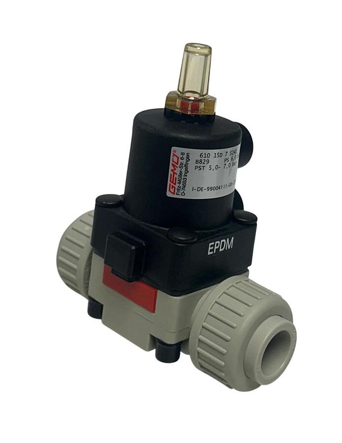 GEMU 610 15D 7 5141 / 61015D75141 DIAPHRAGM VALVE 2/2-WAY PP EPDM OEM B829 NSMP