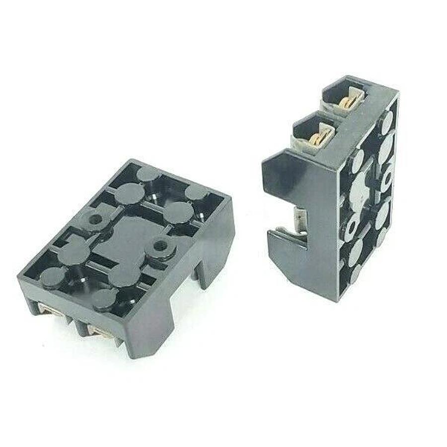 Used LOT OF 2 USD H25030-2P FUSE HOLDERS 30A-250V, H250302P
