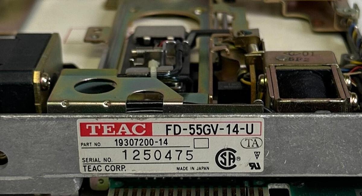 Used NEW TEAC FD-55GV-14-U / FD55GV14U DISK DRIVE 19307200-14 / 1930720014