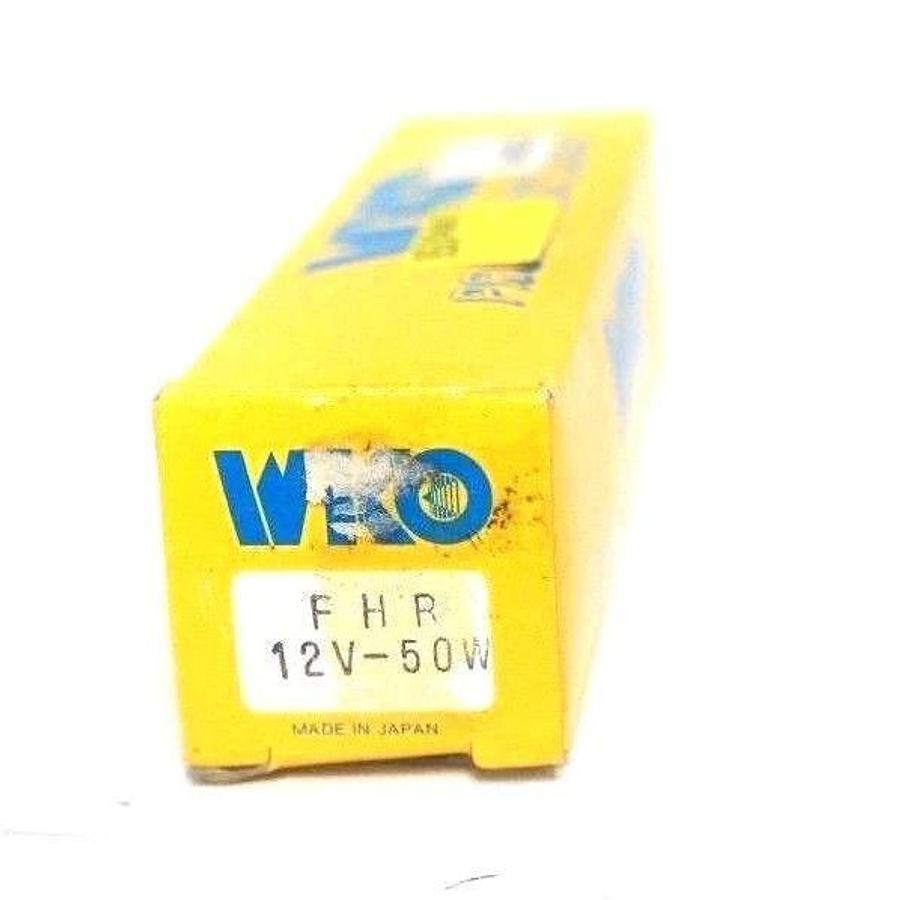 Used LOT OF 2 NIB WIKO FHR PROJECTOR LAMPS 12V-50W