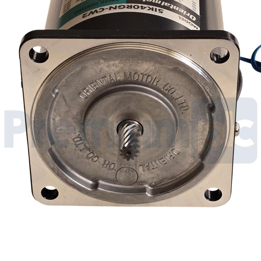 Used Oriental Motor 5IK40RGN-CW2E Induction Motor w/ CH23BFAUL 2.3µF Capacitor NSMP