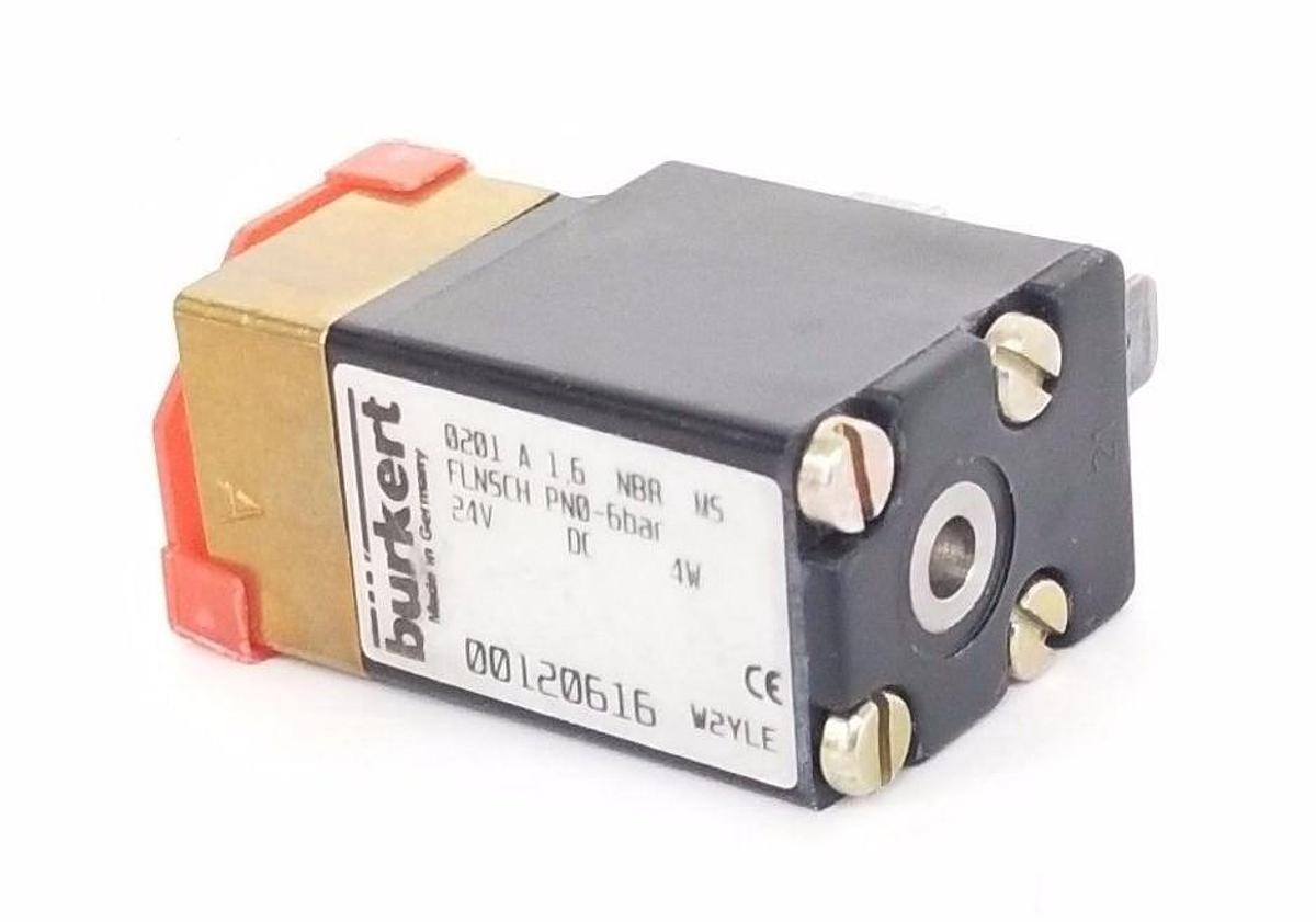 Used NEW BURKERT 00120616 SOLENOID VALVE 24V