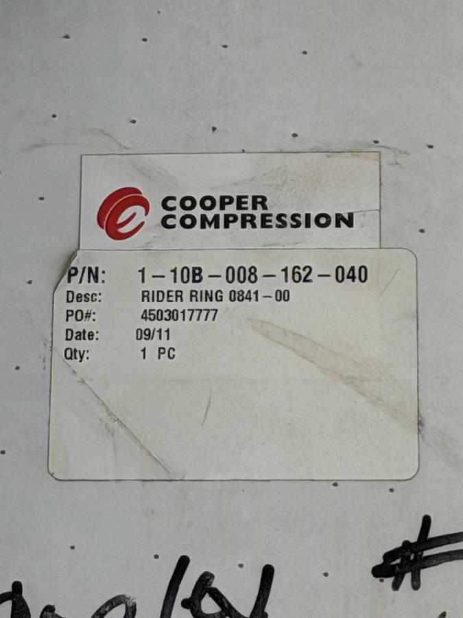NEW COOPER COMPRESSION 1-10B-008-162-040 RIDER RING 0841-00