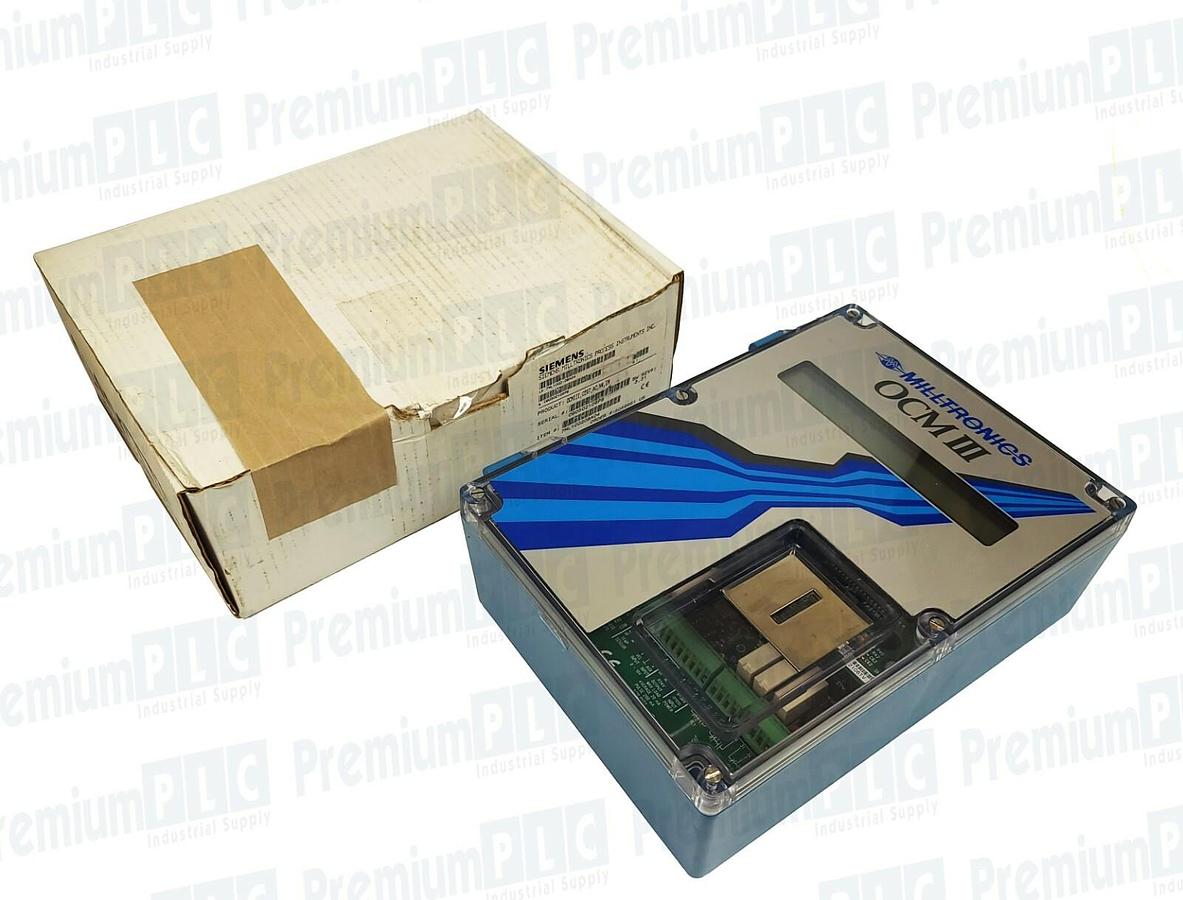 Used SIEMENS MILLTRONICS 7ML1-002-0BA04 OCM III FLOW METER SW REV. 3.31 7ML10020BA04