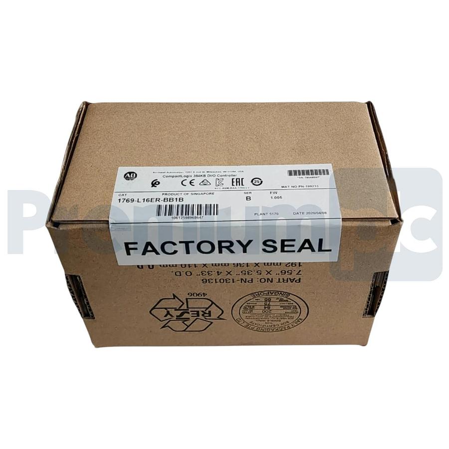 Used ALLEN BRADLEY 1769-L16ER-BB1B /B CompactLogix L16 CONTROLLER 24VDC, 1GB SD NSFS
