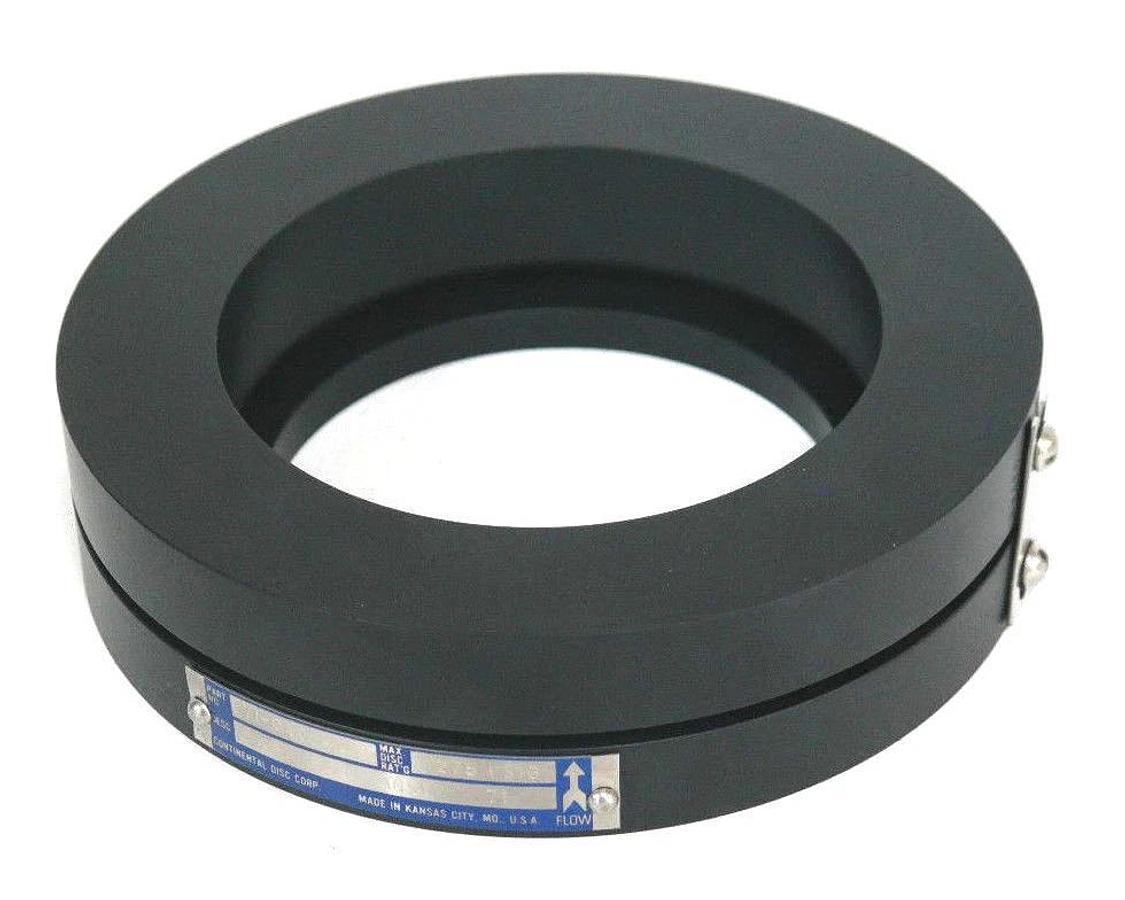 NEW CONTINENTAL DISC L71-0400-A151 RUPTURE DISC ASSEMBLY 4 150# ANSI 71 275PSIG