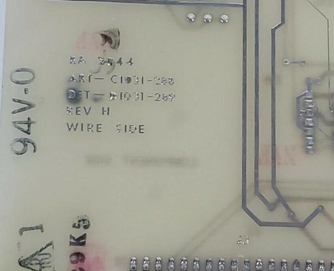 Used GENERIC RA-2844 CIRCUIT BOARD ART-C1031-288 DET-D1031-289 160634E6