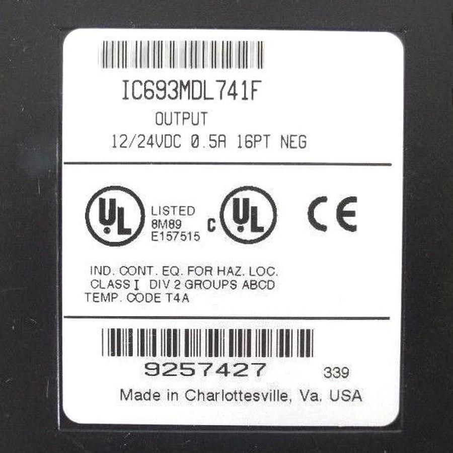 Used GE FANUC IC693CHS391L 10 SLOT RACK W/ IC693PWR321Y IC693MDL753F IC693MDL752E ECT