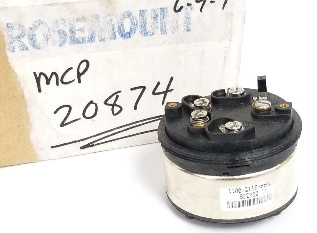 Used NEW ROSEMOUNT 3044-2115-0011 TRANSMITTER HEAD 304421150011