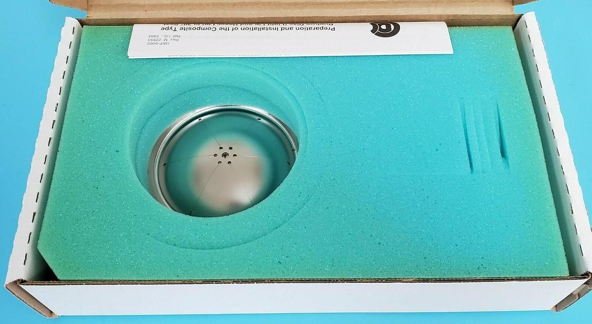 Used NIB CONTINENTAL DISC CORP. 8222410A TYPE: 3'' 80mm CDCV (LL) RUPTURE DISC